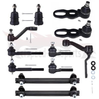 12x Rótulas de extremos de varilla de amarre delanteras para Lincoln Town Car Marquis Crown Victoria Foto 1 de 4