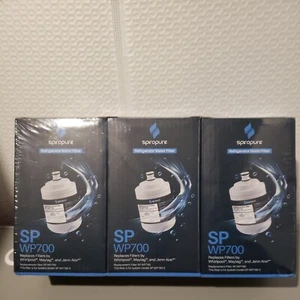 Lot 3 set SpiroPure Sp-WP700 Refrigerator Water Filter Whirlpool Maytag Kenmore - Picture 1 of 4
