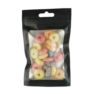 QQ Studio Black Mylar Bags, Lebensmittelecht Mattfolie QuickQlick® Reißverschlussbeutel - Bild 1 von 15