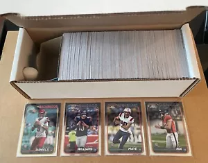 2024 Topps Chrome Football Complete 300 card Set - Daniels Nix Williams Maye RC - Picture 1 of 1