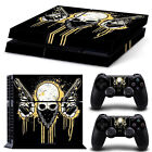 Sony PS4 PLAYSTATION 4 Skin Design Sticker Screen Protector Set - Outlaw Motif
