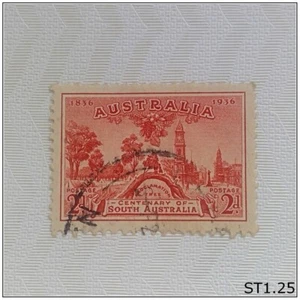 Australia Postage Stamp 2d Centenary South Australia Proclamation Tree 1936 - Picture 1 of 1