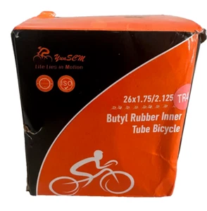 YUN SCM Butylkautschuk Schläuche Fahrrad 20 x 3,0/3,5AV Posten zwei Neu - Bild 1 von 5
