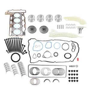 1.6L Timing Chain Kit Engine Rebuild Piston Kit CR 11:1 for Mini Cooper R56 R60 - Picture 1 of 12