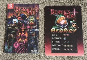 Demon's Tier+ (Nintendo Switch) Edición Premium Juegos #3 ¡NUEVO/SELLADO/RARO! - Imagen 1 de 8