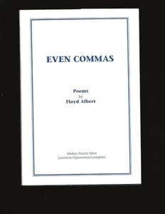 Even Commas: Poems (Signed) by Floyd Albert - Imagen 1 de 6
