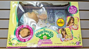 CABBAGE PATCH DOLL CRY & DRINK BABIES DALLIN JETT - Picture 1 of 6