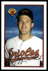 1989 Bowman Baseball Card Jeff Ballard AA Baltimore Orioles #7