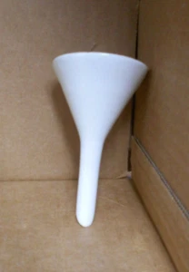 Hirsch Funnel Cat No 3771 Porcelain Dia: 50mm Lot of 9 Funnels - Picture 1 of 5