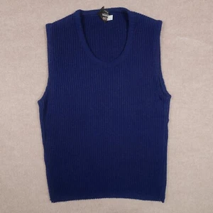 Camicia Nazionale Vintage Coast to Coast Blu Navy Uomo Grande Maglione Gilet Academi - Foto 1 di 21