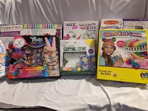 Gemischtes Set mit 7 - Kinderschmuck & Kunst/Bastelsets - BITTE LESEN SIE DIE BESCHREIBUNG FÜR DETAILS - Bild 1 von 18