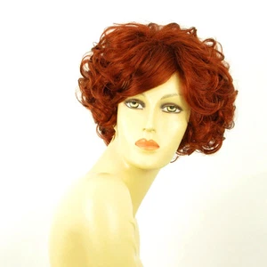 short wig for women curly intense coppery ref: FRANCINE 350 PERUK - Picture 1 of 9