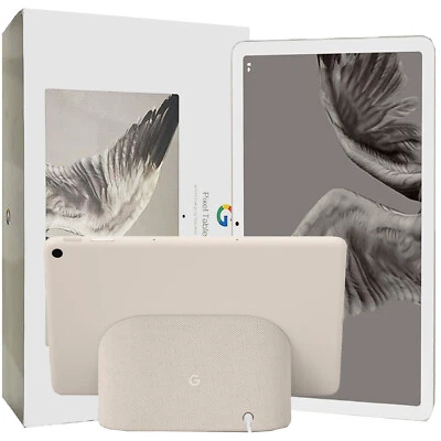 Google Pixel Tablet 10.95 INCH Porcelain 256GB + 8GB WIFI + Bluetooth NEW - Image 1 of 4