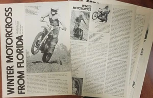 Winter Motocross 1973 aus Florida Race 8p Artikel - Bild 1 von 1