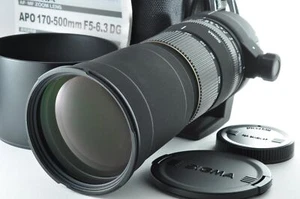 MINT Sigma 170-500mm f/5-6.3 DG RF APO Aspherical Telephoto Zoom Lens for Canon - Picture 1 of 6