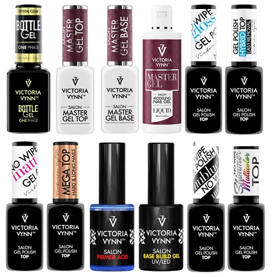 VICTORIA VYNN Salon Gel Polish Mega Base Builder | Top Coat | Base Coat *CHOOSE*