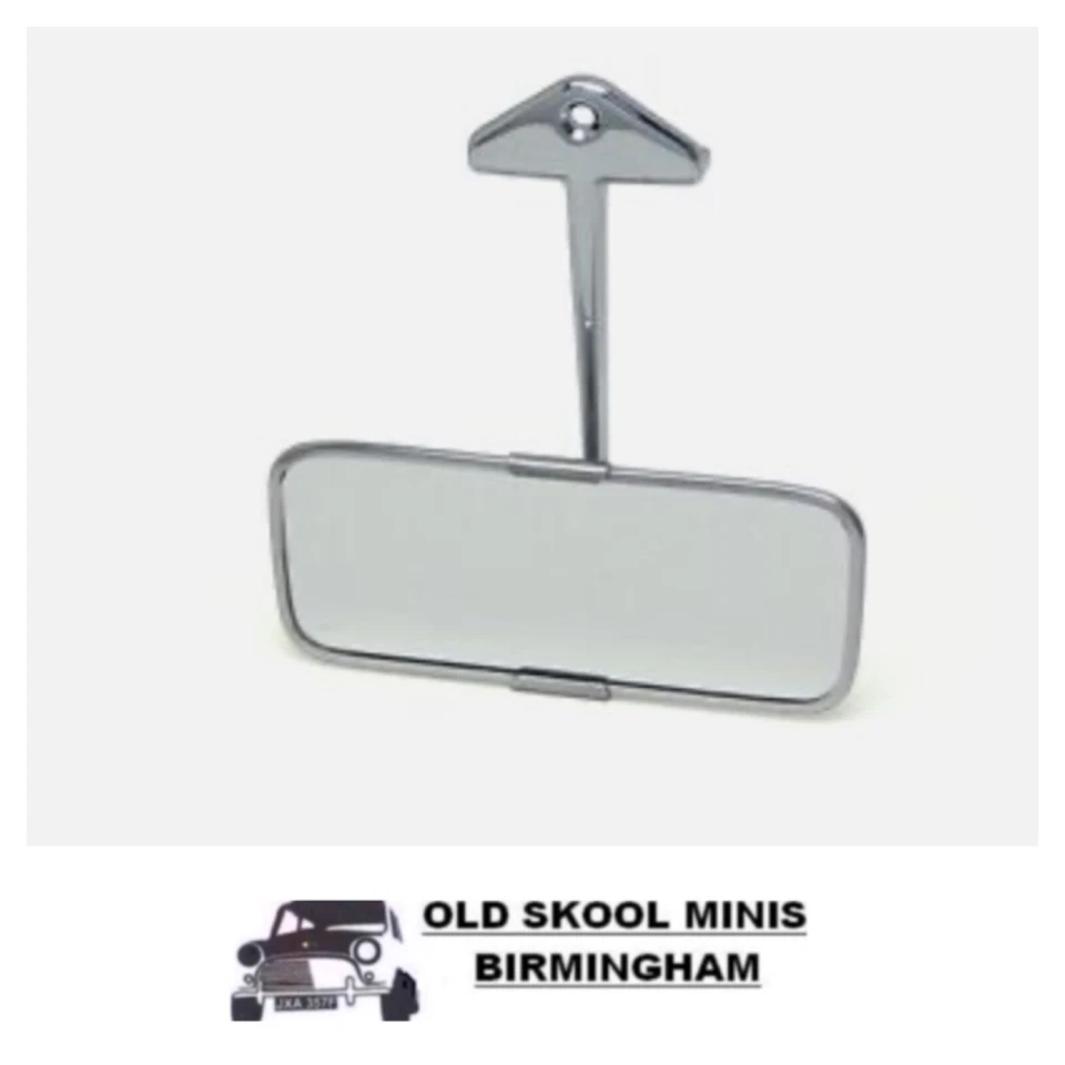 CLASSIC MINI INTERIOR MIRROR STAINLESS STEEL MSA1147 AUSTIN MORRIS COOPER 5B6 - Image 1 of 1