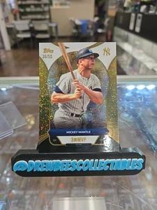 2025 Topps "3X MVP" Mickey Mantle #21 Gold # /50 SP Yankees 🐐 🔥 - Bild 1 von 2