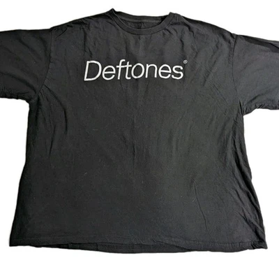Deftones - T Shirt Men's 2XL Black - Ohms Double Sided Album Promo Concert Band - Image 1 of 4