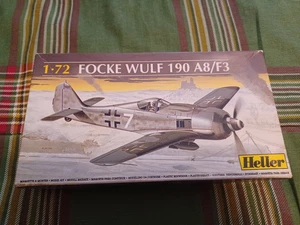 Sealed Focke Wulf 190 A8/F3 by Heller in 1/72 scale - Picture 1 of 4