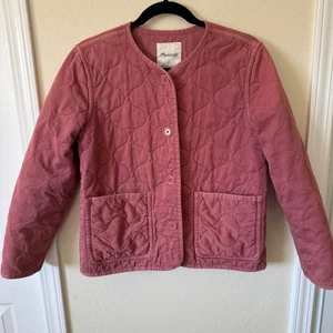 Madewell Steppjacke mit Innenfutter in Dusty Rose Größe S - Bild 1 von 7