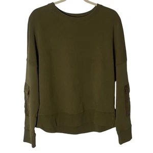 Sudadera Fabletics Mujer Perla Verde Aguacate Talla Mediana Nueva Con Etiquetas - Imagen 1 de 13