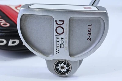 Odyssey White Hot OG Stroke Lab putter a 2 sfere / 34 pollici - Immagine 1 di 4