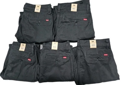 Pantalón Levis Para Hombres XX Chino Estándar Cónico Elastizado Gris Todas las Tallas Foto 1 de 4