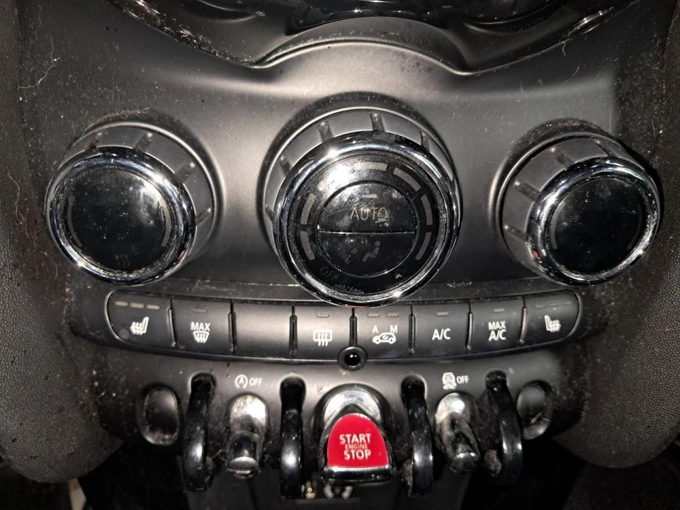 Mini Cooper 2015 unidad de control climático de aire acondicionado usada, asientos térmicos, OEM 655-53002 Foto 1 de 4