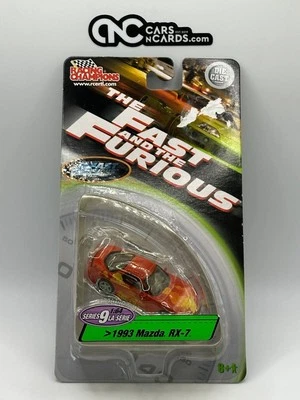 Racing Champions The Fast And The Furious Series 9 1993 Mazda RX-7 (Card Damage) - Image 1 of 4