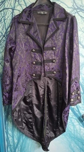 JORDASH Coat Size M/L Jacket Dark Star frock purple - Picture 1 of 5