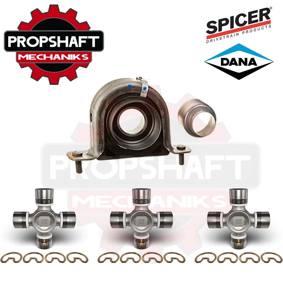 Rolamento central SPICER 212028-1X e 3x 5-1410X juntas em U GMC Sierra /Chev Silverado - Imagem 1 de 1