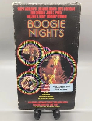 Boogie Nights (VHS, 1997) Mark Wahlberg Julianne Moore  - Image 1 of 4