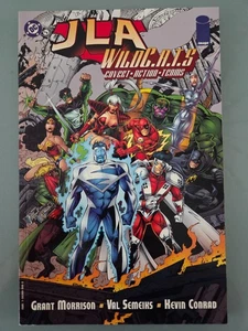 JLA / WILDCATS GRAPHIC NOVEL 1997 IMAGE DC COMICS GRANT MORRISON! SUPERMAN! - Picture 1 of 2