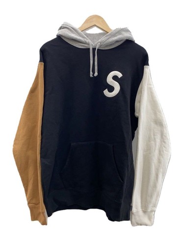Felpa Supreme con cappuccio L cotone nero usata