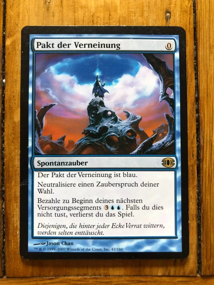 Pact of Negation - German Language - MTG - Future Sight - 264/277 - Image 1 of 2