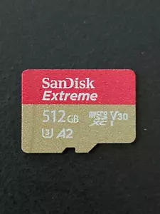 Sandisk Extreme 512GB Micro SD Card Memory Card - Picture 1 of 1