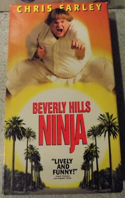 Beverly Hills Ninja - VHS - Chris Farley - Nicollette Sheridan - Chris Rock - Image 1 of 3