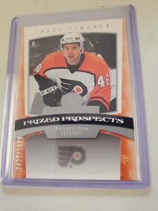2006-07 JUSSI TIMONEN HOT PROSPECTS ROOKIE CARD PHILADELPHIA  FLYERS 0422/1999.