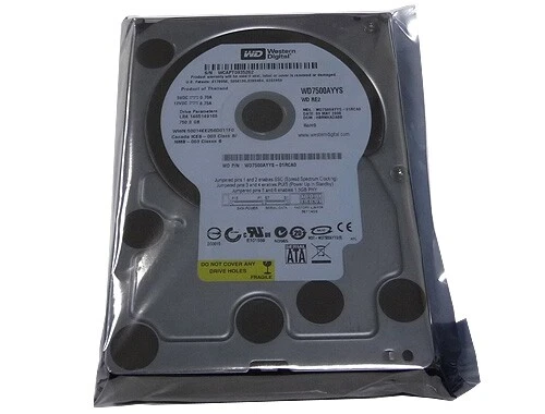 Western Digital RE2 WD7500AYYS 750GB SATA II 7.2K Desktop 3.5" HDD Hard Drive - Image 1 of 1