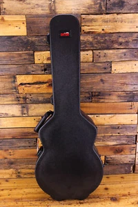 Gator TSA ATA Molded Semi-Hollow Electric Guitar Case Black Black - Picture 1 of 4