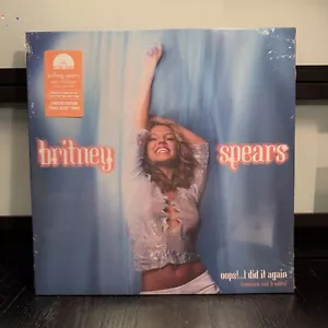 BRITNEY SPEARS "Oops...I Did It Again (Remixes & B-Sides)" RSD Blue Vinyl LP NEW - Picture 1 of 2