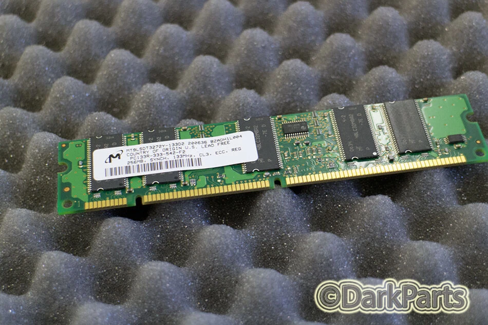 Trapeze MX-400 256MB Memory RAM Micron Trapeze MT9LSDT3272Y-133D2 PC133R - Image 1 of 1