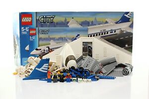 Lego Town City Airport Set 7893 Passenger Plane 100% complete + instr. +box 2006