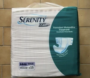 Serenity SoftDry Maxi. 60 pannoloni/mutandina a strappo. Taglia M. 4 conf da 15. - Picture 1 of 1