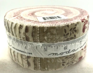 French General La Vie en Rouge Jelly Roll by Moda NEW / Never Opened/13820JR - Picture 1 of 6