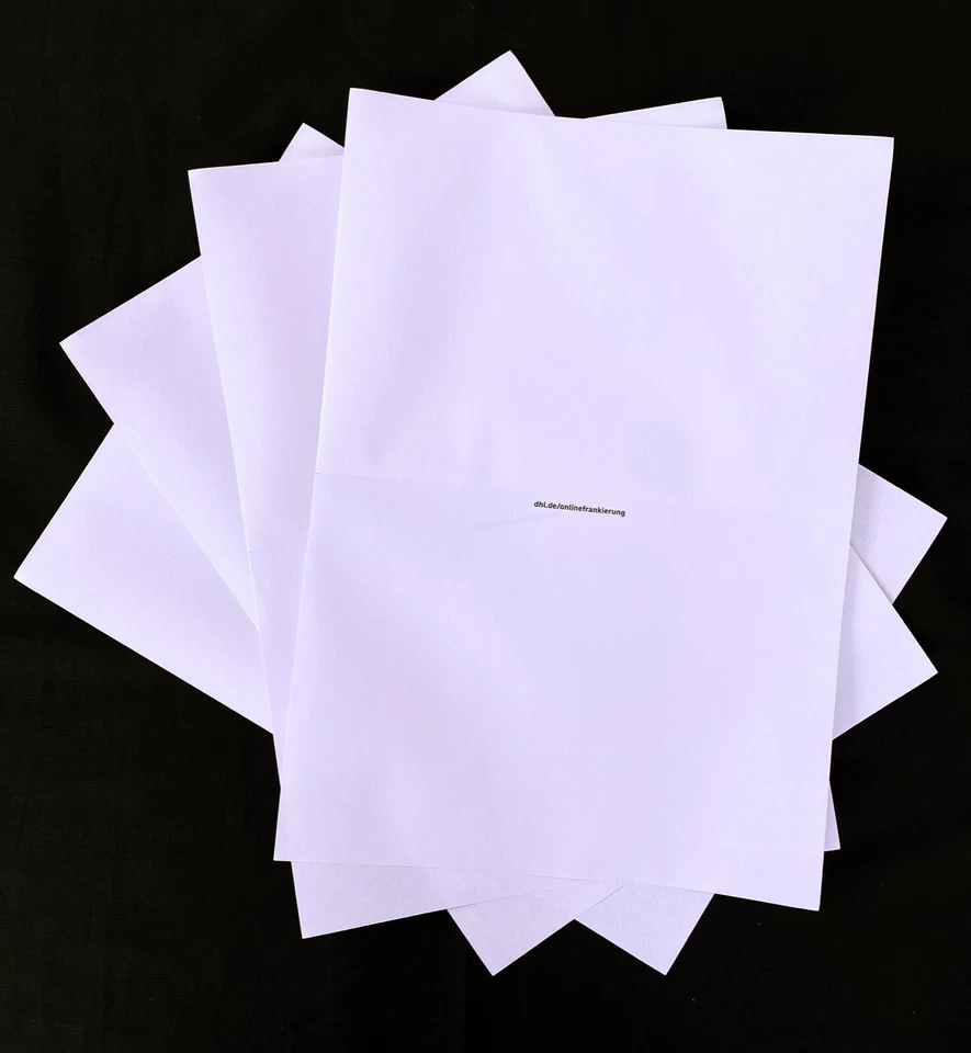 1 -1000 St. Paketschein Aufkleber DHL Online Frankierung Versandetiketten Hermes - Bild 1 von 1