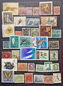 POLAND STAMPS - MIXED LOT - PRE-DECIMAL/DECIMAL. - Foto 1 di 1