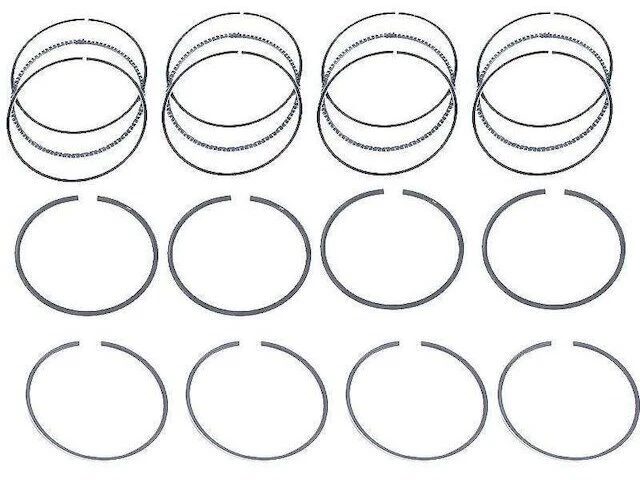 For 1989-1991 Oldsmobile Cutlass Calais Piston Ring Set Sealed Power 98354VYGP Foto 1 de 2
