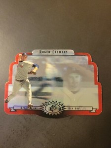 1996 Upper Deck SPx Roger Clemens Die Cut Card #9 HOLO FOIL Red Sox Star!